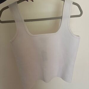 Express White Tank